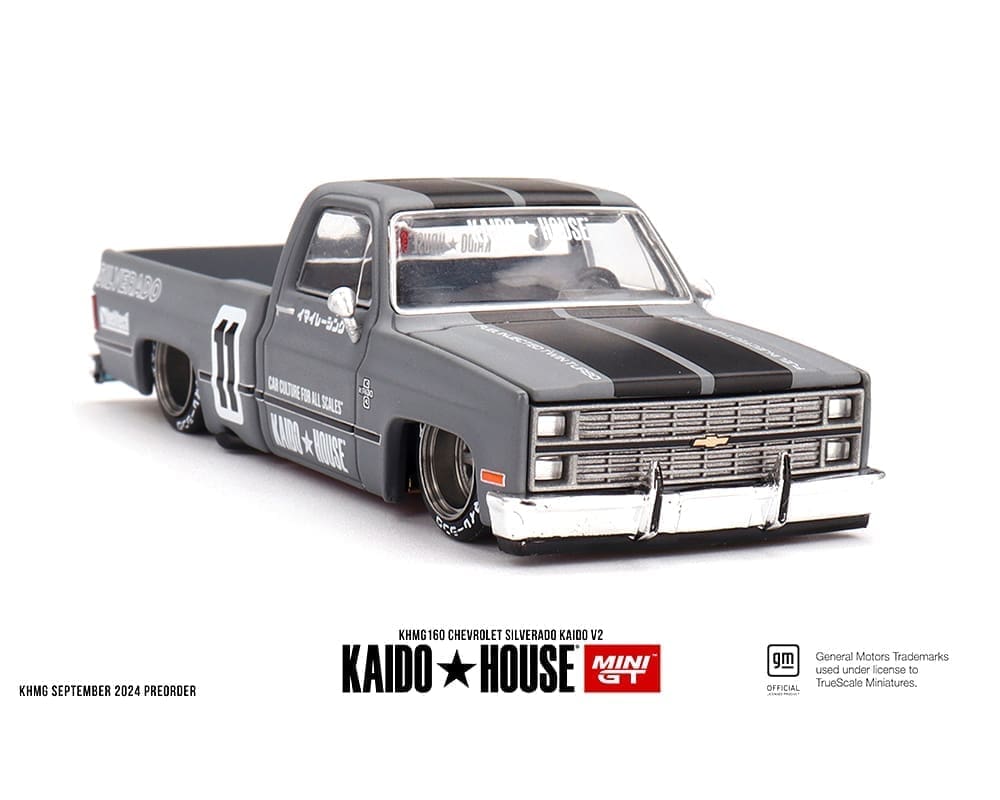 MiniGT X Kaido House 1:64 Chevrolet Silverado Kaido V2 – Grey