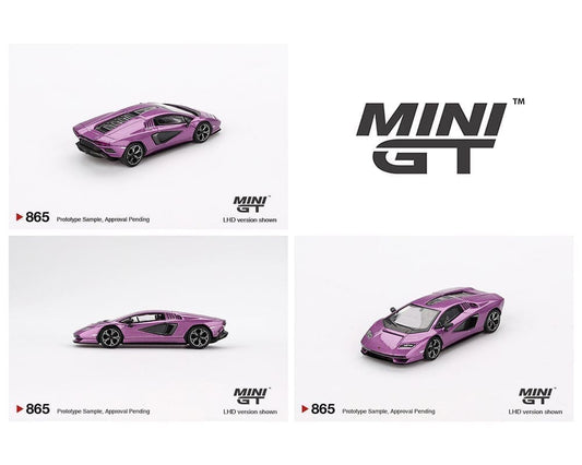 MiniGT 1:64 Lamborghini Countach LPI 800-4 – Viola 30th #865