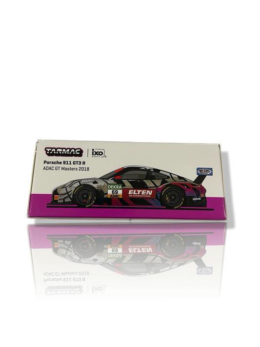 Tarmac Works 1:64 Taiwan 7-Eleven Exclusive Porsche 911 GT3 R (ADAC GT Masters 2018)