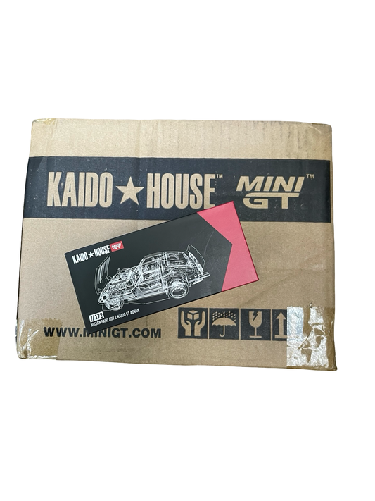 MiniGT X Kaido House 1:64 Nissan Fairlady Z Kaido GT ADVAN – Black **SEALED CASE**