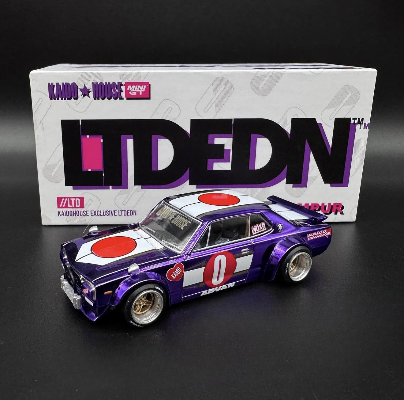Kaido House 1:64 LTDEDN Nissan Skyline 2000GT-R KPGC10 KaidoHouse Exclusive - KHMG187