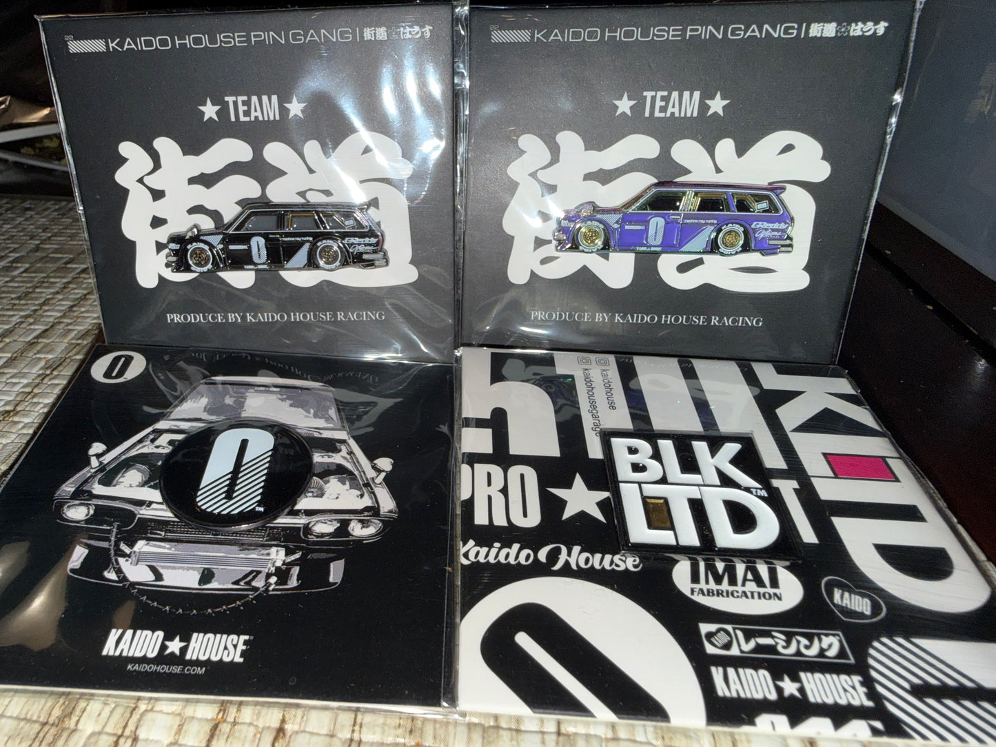 Kaido House 1:64 BLKLTD Datsun Kaido 510 Wagon Black Limited - KHMG019