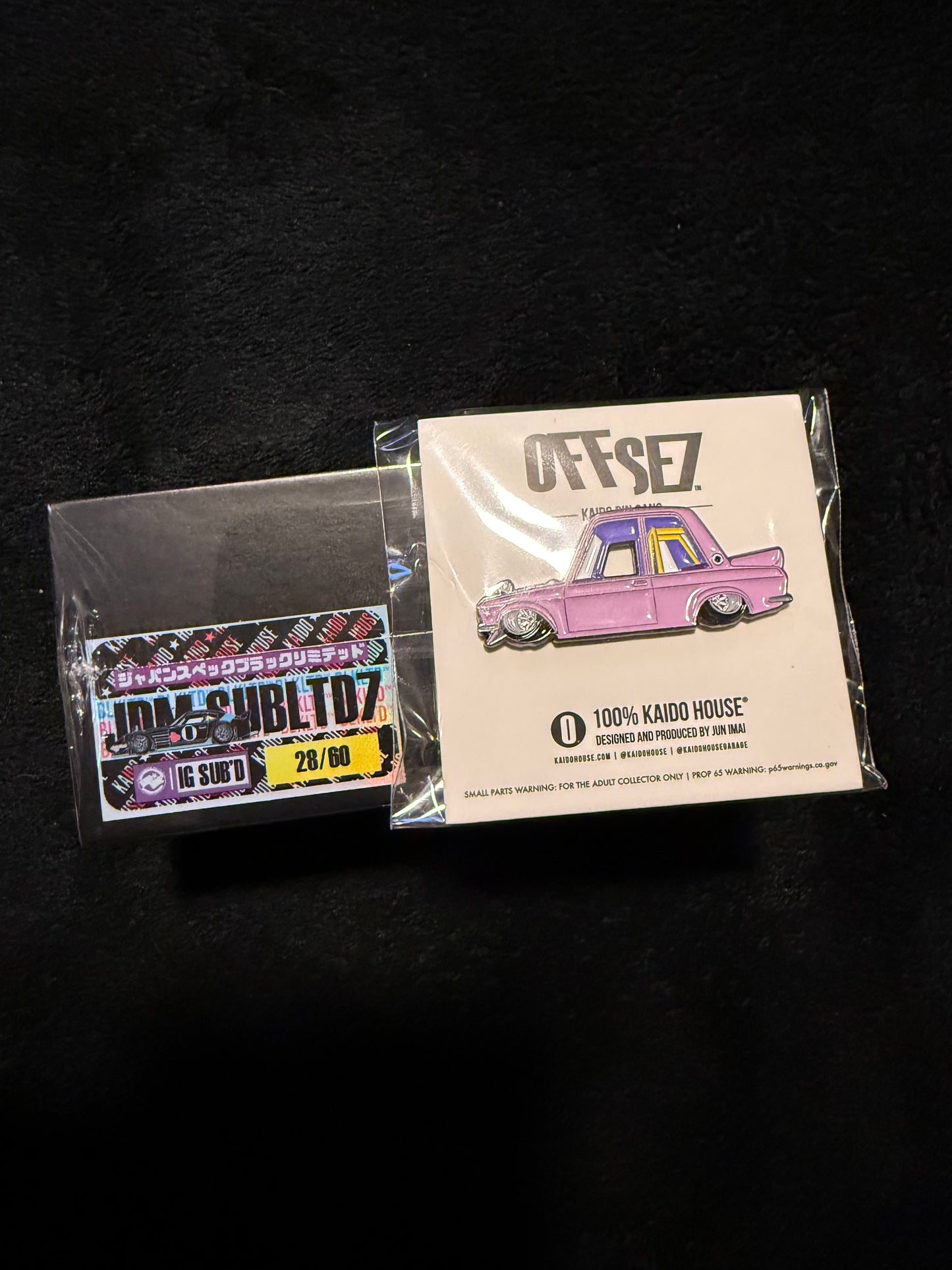 Kaido House 1:64 BLKLTD Datsun KAIDO Fairlady Z Black Limited IG Sub Matte - KHMG025