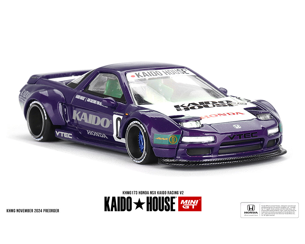 MiniGT X Kaido House 1:64 Honda NSX Kaido Racing V2 – Purple