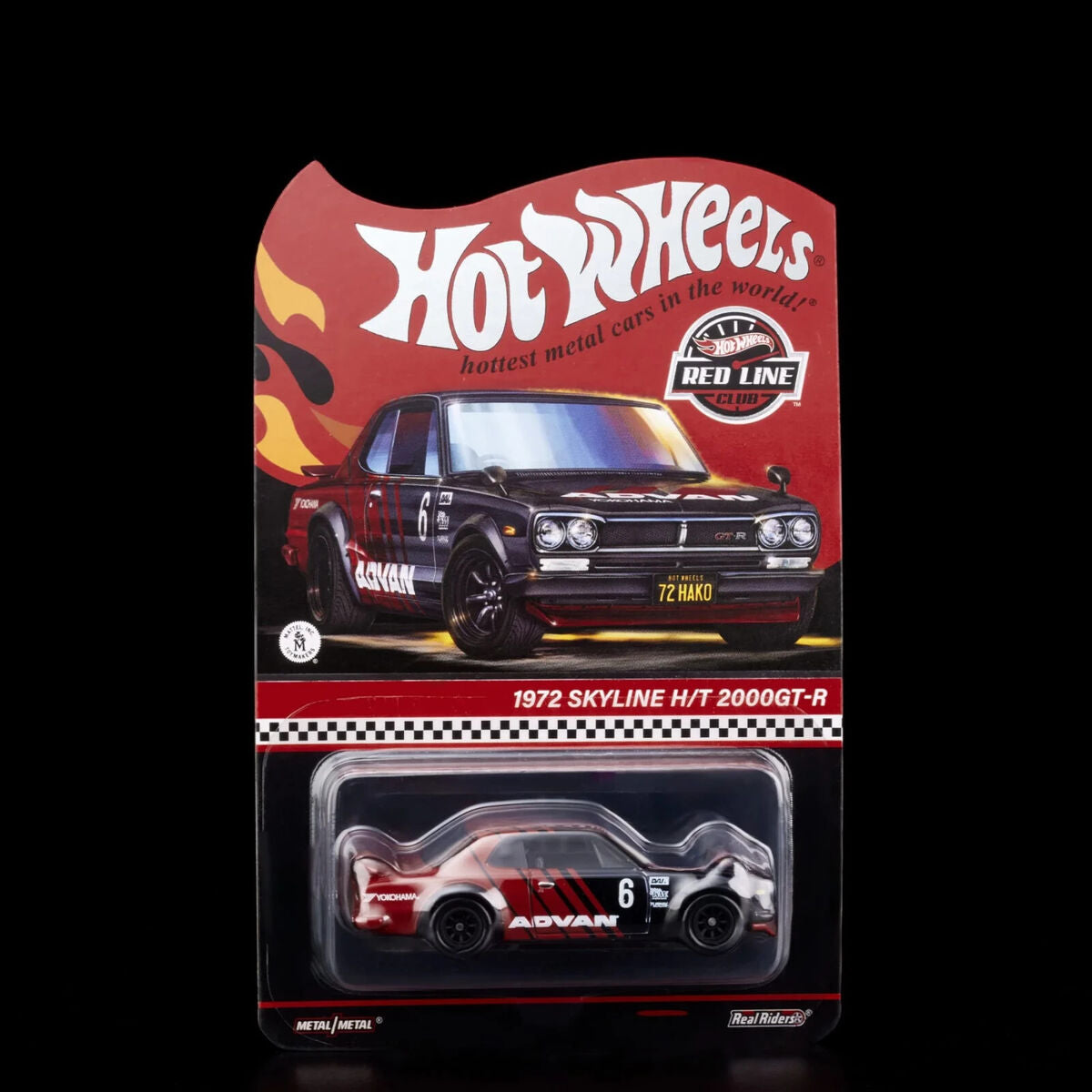 Sale HOT WHEELS RLC 2022 EXCLUSIVE '72 NISSAN SKYLINE H/T 2000 GT-R