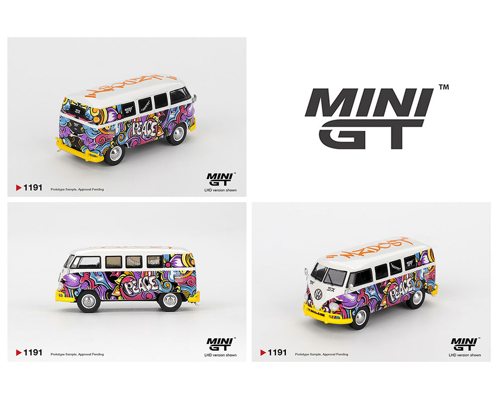 MiniGT 1:64 Volkswagen T1 Microbus Mizu Design