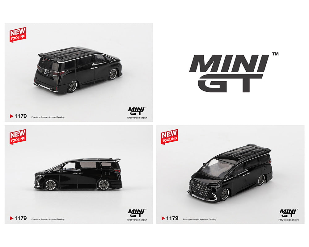 MiniGT 1:64 Toyota Alphard 40 KUHL – Black
