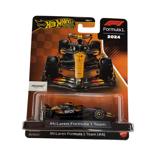 Hot Wheels 1:64 Premium F1 Series McLaren Formula 1 Team #4