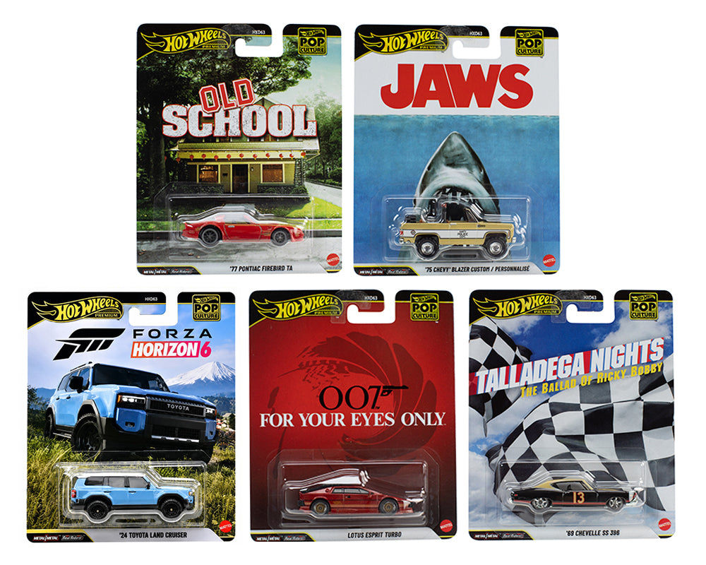 Hot Wheels 1:64 2026 Pop Culture T Assortment ** SET **