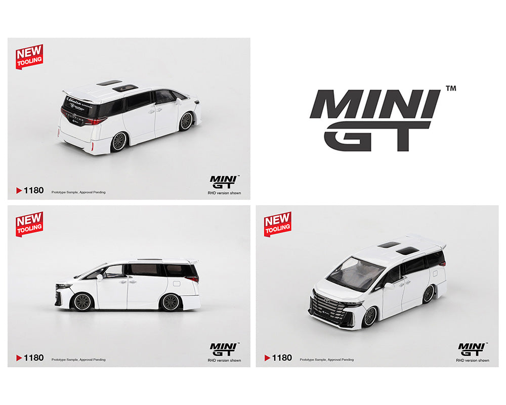 MiniGT 1:64 Toyota Alphard 40 KUHL – White #1180