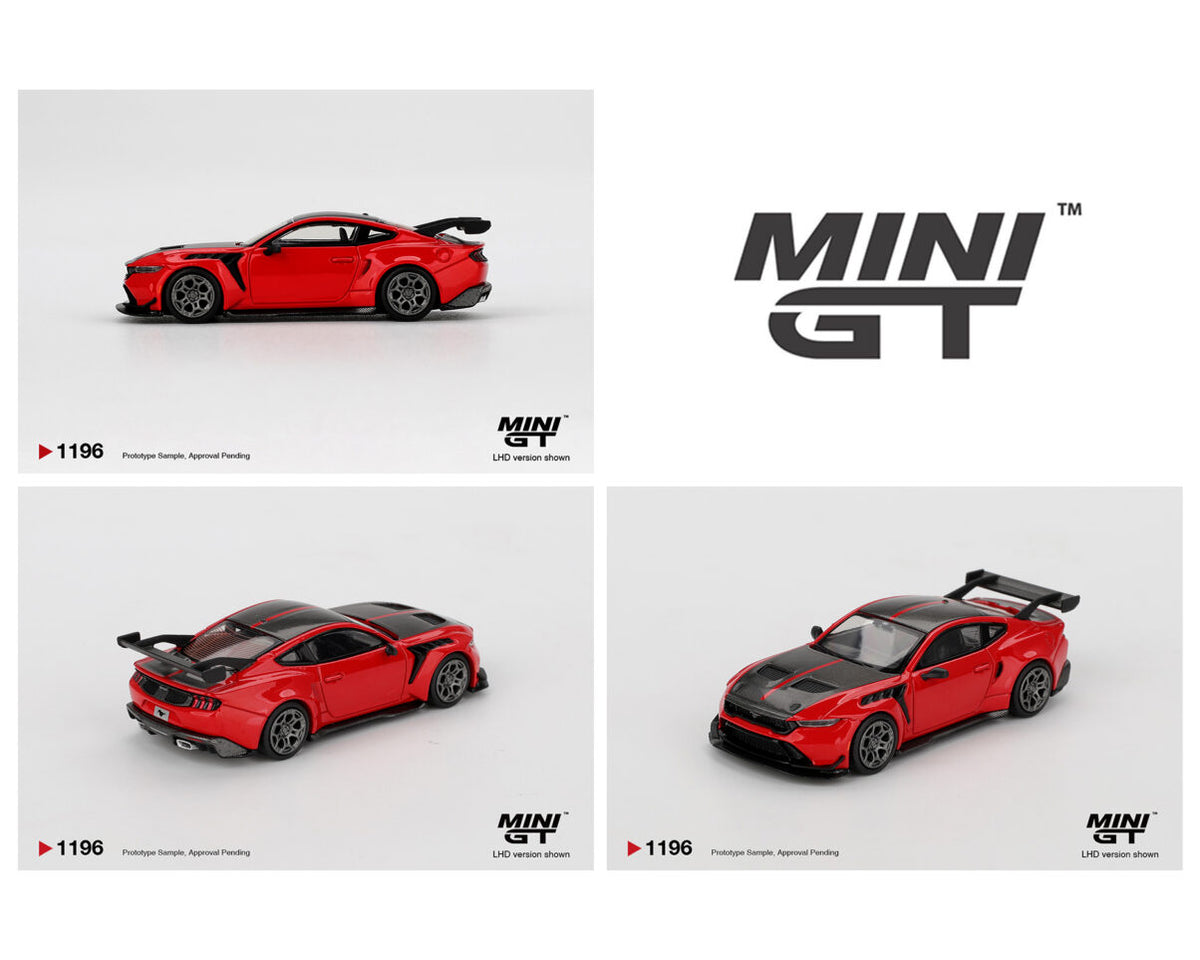 MiniGT 1:64 Ford Mustang GTD – Race Red #1196