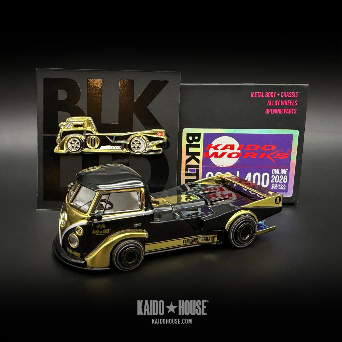Kaido House 1:64 BLKLTD Volkswagen T1 Kaido Works GT Kaidohouse Exclusive