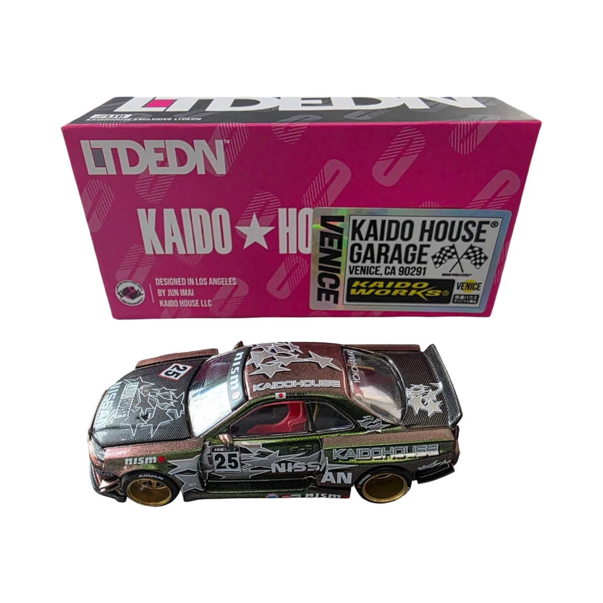 Kaido House 1:64 LTDEDN Nissan Skyline GT-R (R34) Kaido Star Racing