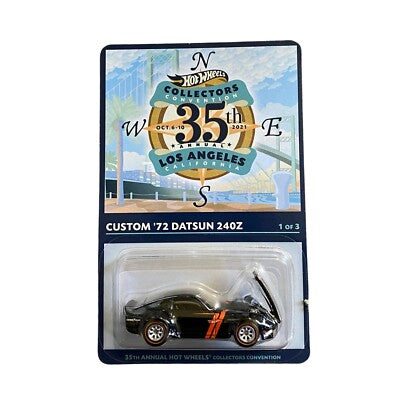 Hot Wheels 1:64 2021 Hot Wheels 35th LA Convention Custom 72 Datsun 240Z