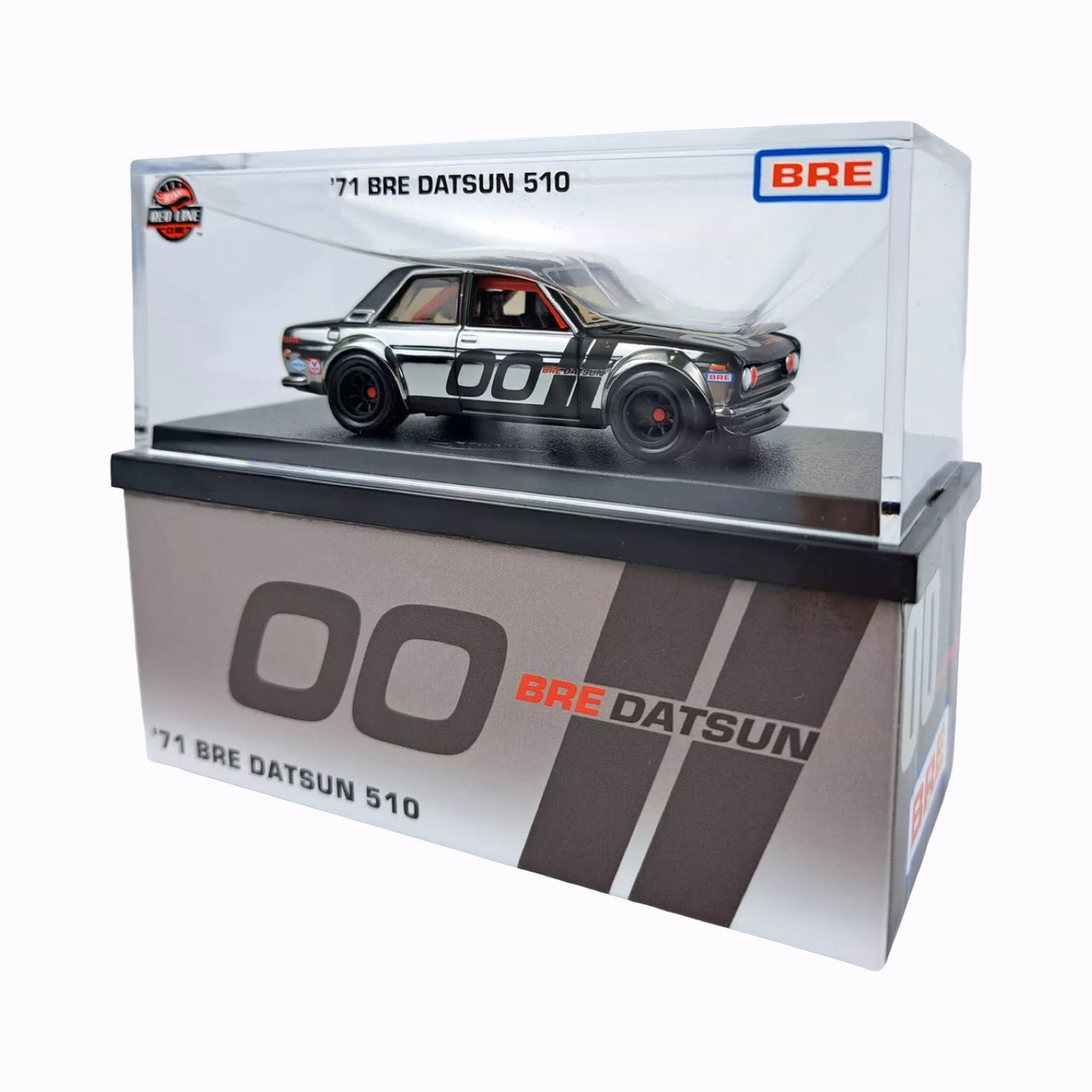 Hot Wheels 1:64 2023 RLC Red Line Club BRE Datsun 510 - Black