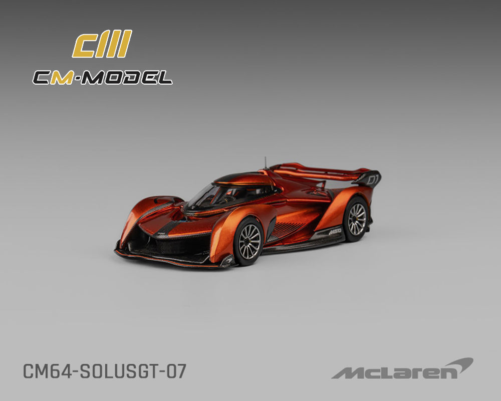 CM Model 1:64 McLaren SolusGT – Metallic Orange