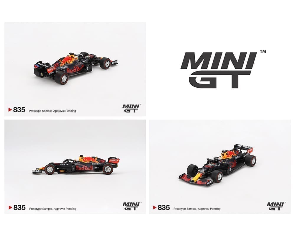 MiniGT 1:64 Red Bull RB16B #33 Max Verstappen 2021 Abu Dhabi Grand Prix Winner – Limited Edition #835