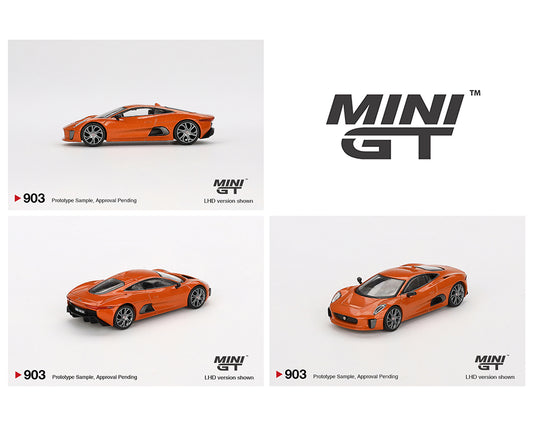 MiniGT 1:64 Jaguar C-X75 James Bond 007 Spectre – English Packaging #903