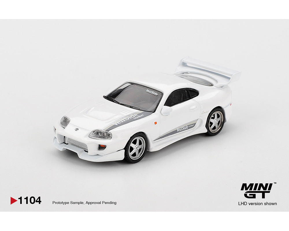 MiniGT 1:64 Toyota Supra VeilSide Combat V-I – White #1104