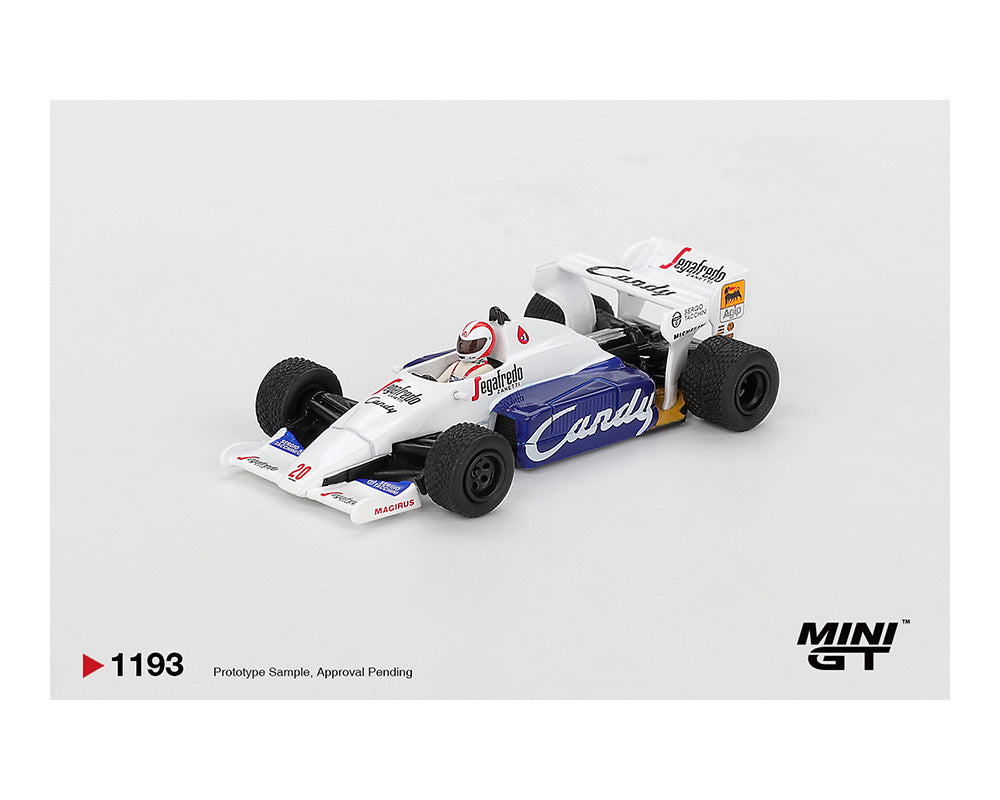MiniGT 1:64 Toleman TG184 #20 Johnny Cecotto 1984 Monaco Grand Prix #1193