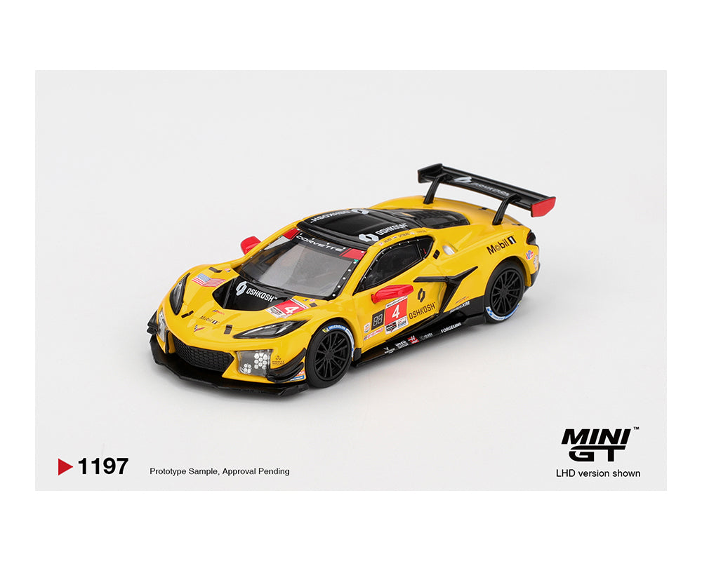 MiniGT 1:64 Chevrolet Corvette Z06 GT3.R #4 Corvette Racing by Pratt Miller Motorsports 2025 IMSA Daytona 24 Hrs