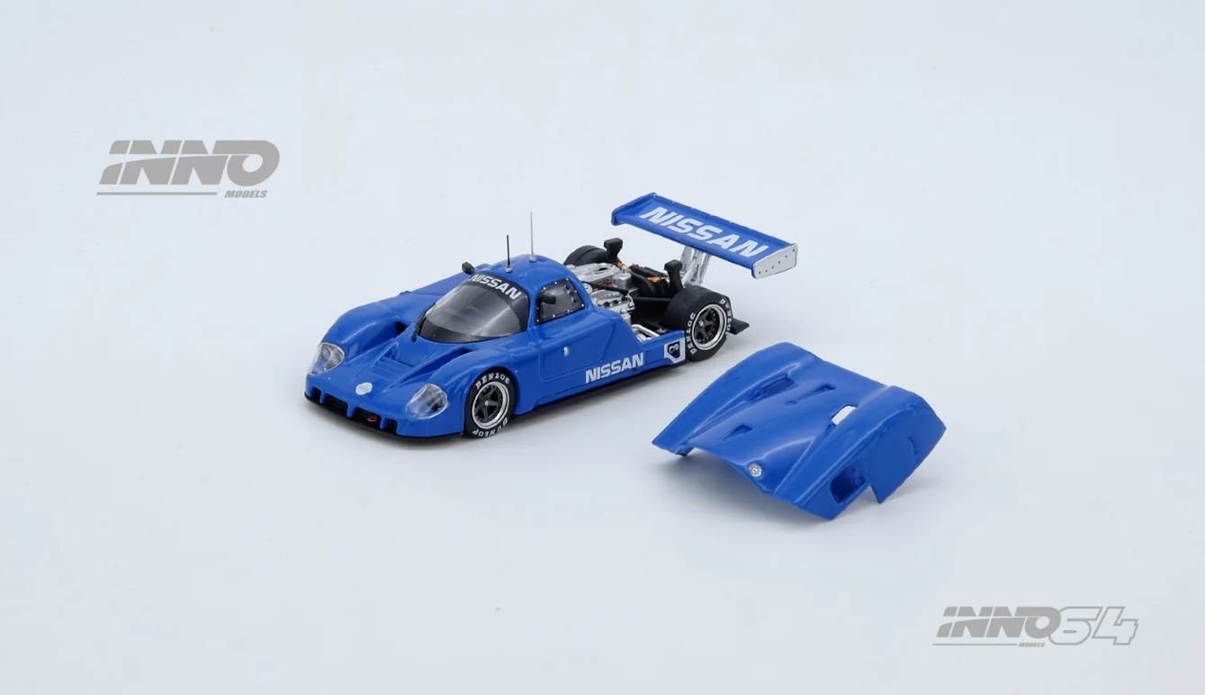 Inno64 1:64 Nissan R89C - Blue
