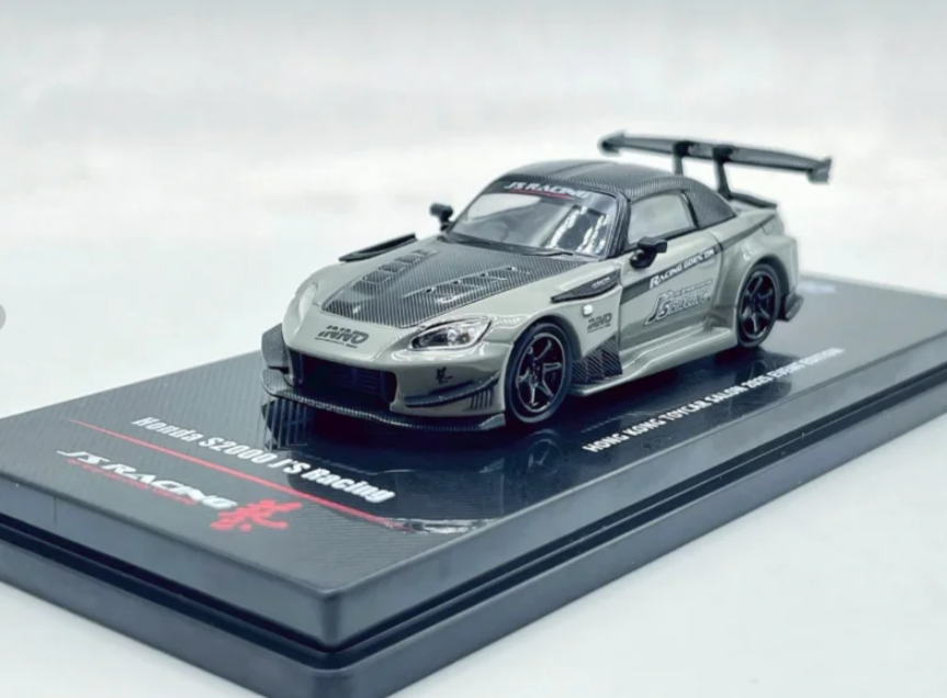Inno64 X Peako 1:64 Hong Kong Toy Car Salon 2025 Event Edition - S2000 Grey