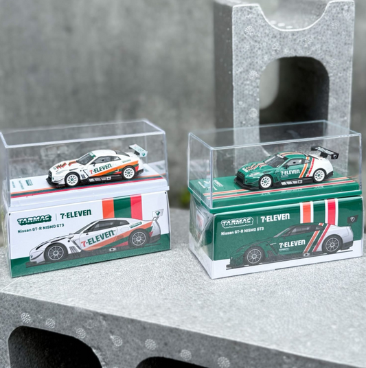 Tarmac Works 1:64 Nissan GT-R Nismo GT3 7-Eleven 2025 Exclusive Set