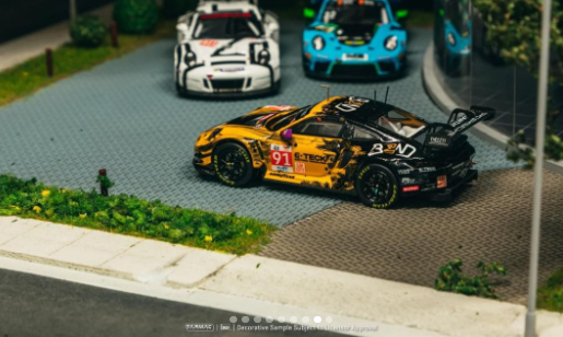 Tarmac Works 1:64 Taiwan 7-Eleven Exclusive Porsche 911 GT3 R 24H Le Mans 2024 Winner Of LMGT3