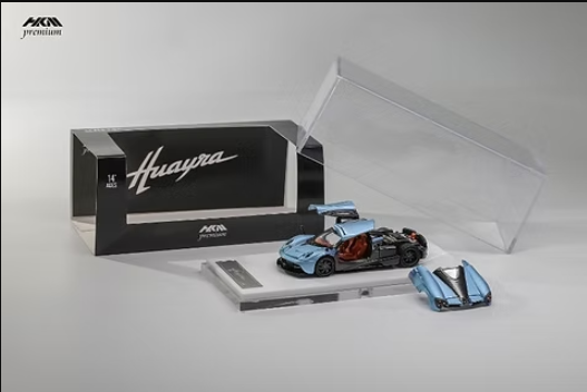 HKM 1:64 Premium 2014 Pagani Huayra Coupe - Blue
