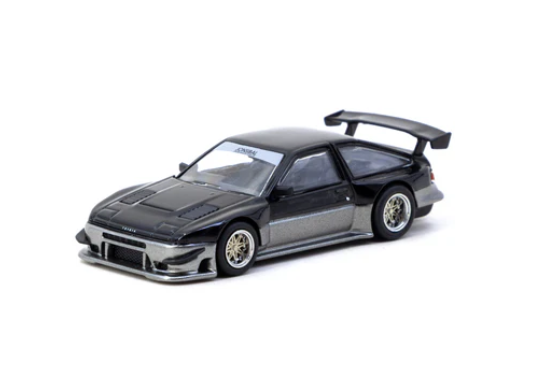 Tarmac Works 1:64 Toyota Sprinter Trueno AE86 Widebody Black/Grey JonSibal - Malaysia Special Edition
