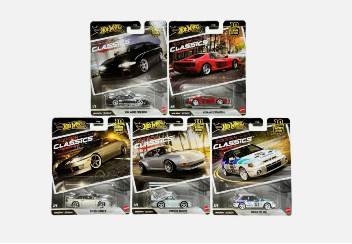 **LIMIT 1** Hot Wheels 1:64 Car Culture 2026 S Assortment - Modern Classics *Sealed Case*