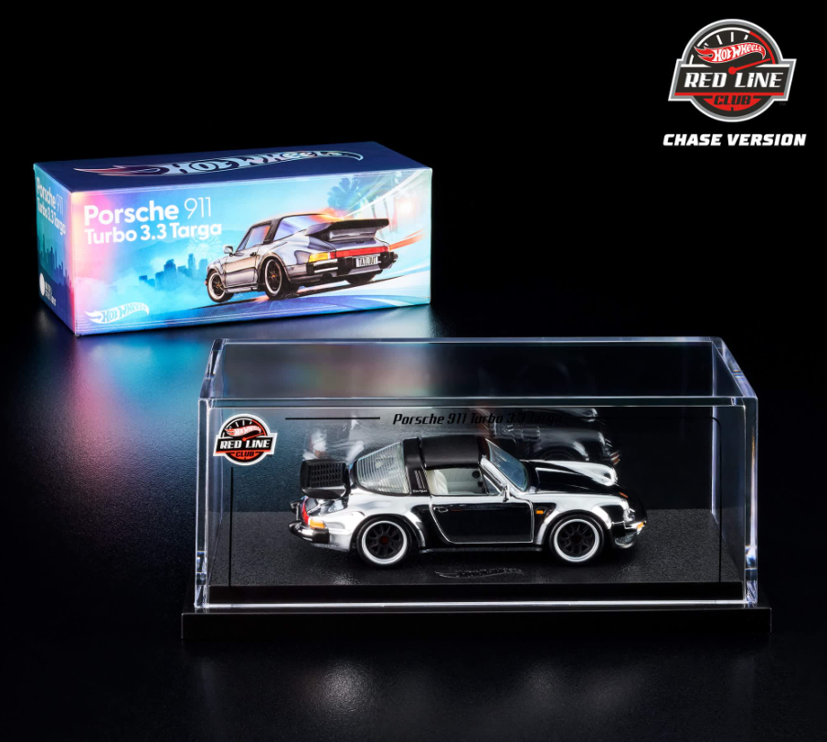Hot Wheels 1:64 2026 RLC Red Line Club 1988 Porsche 911 Targa
