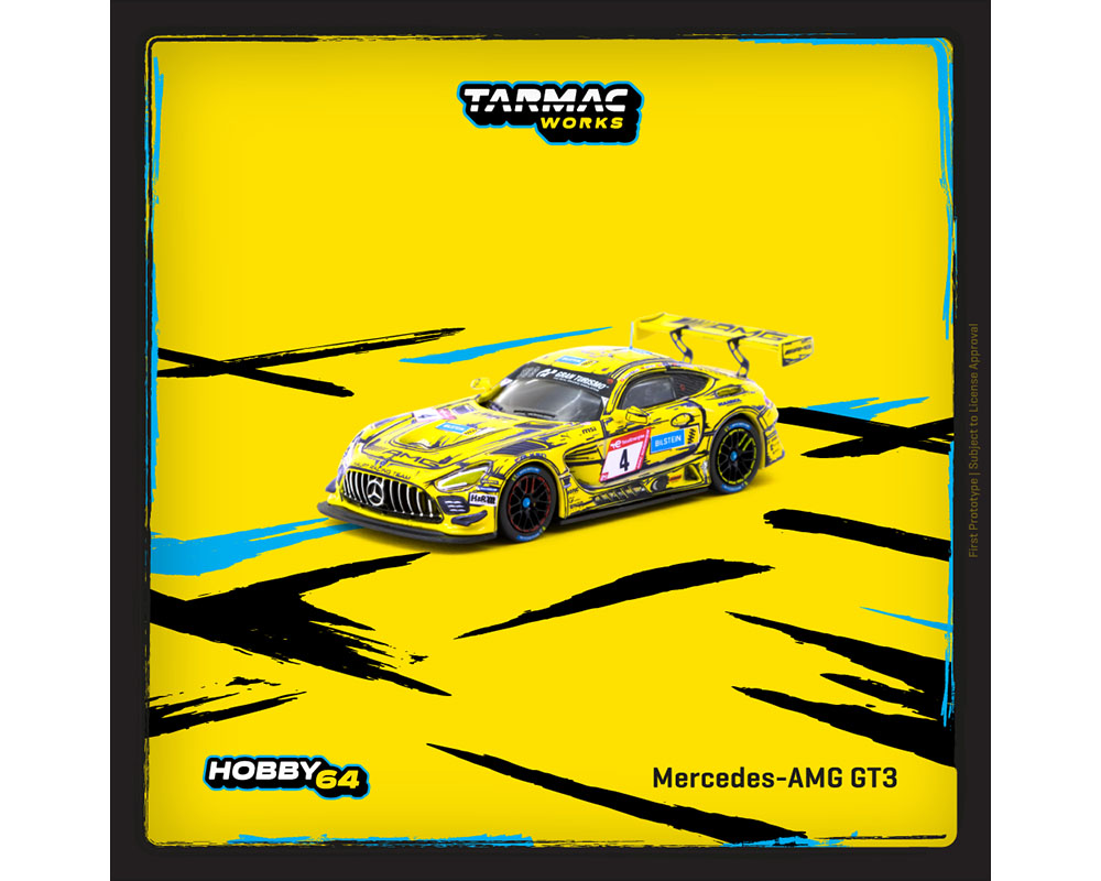 Tarmac Works 1:64 Mercedes-AMG GT3 #4 Nurburgring 24H 2023 – Hobby64