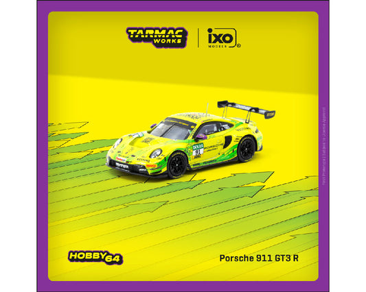 Tarmac Works 1:64 Porsche 911 GT3 R – Yellow – Hobby64