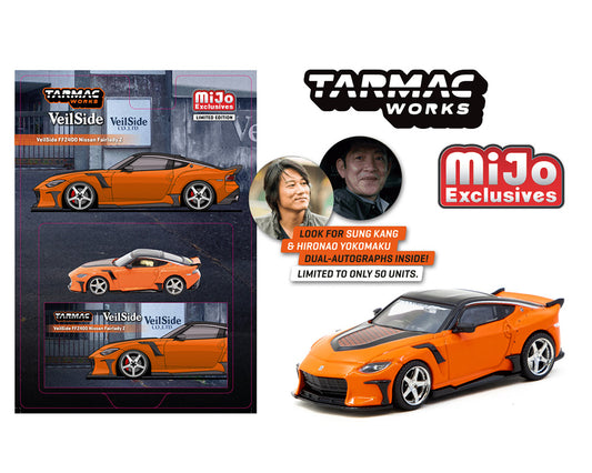 Tarmac Works 1:64 Nissan VeilSide FFZ400 Fairlady Z – Orange – Global64