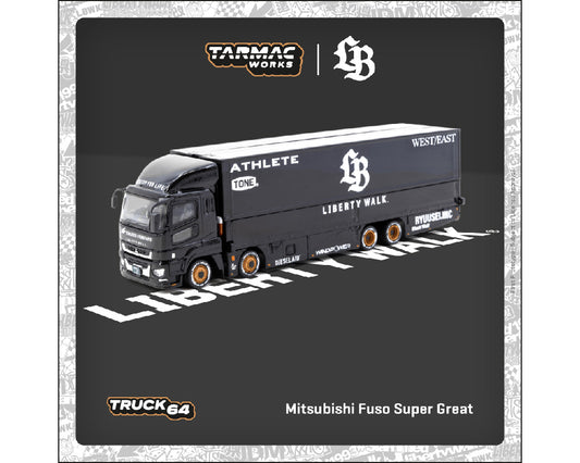 Tarmac Works 1:64 Mitsubishi Fuso Super Great LB-Trucks Liberty Walk – Truck64