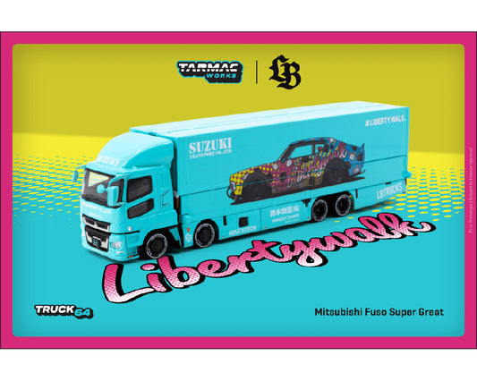 Tarmac Works 1:64 Mitsubishi Fuso Super Great LB-TRUCKS – Truck64