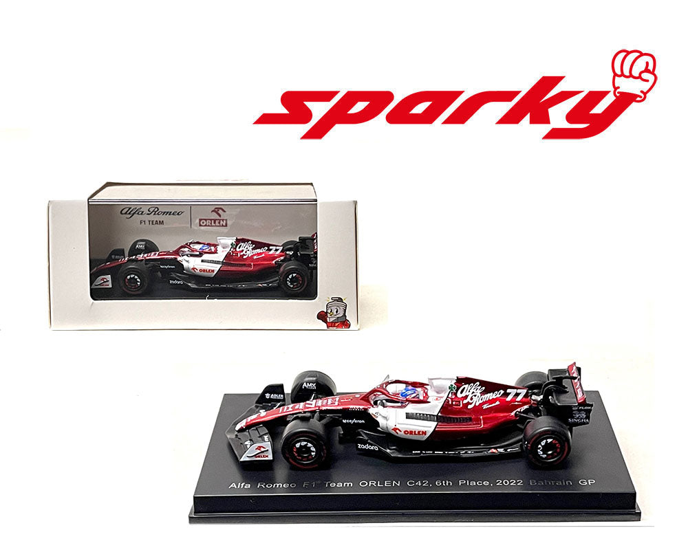 Sparky 164 Alfa Romeo Team ORLEN C42 F1 Formula One World Championshi