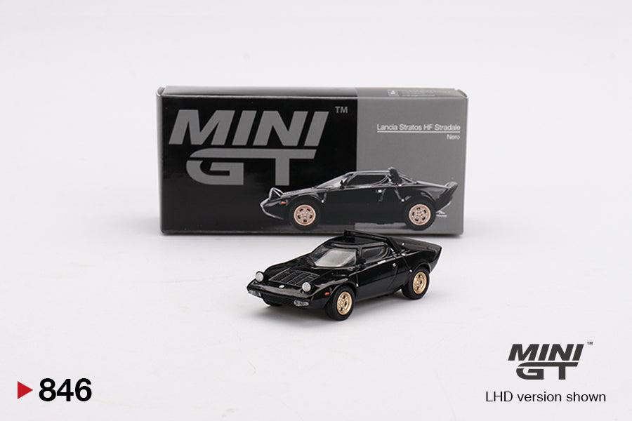 MiniGT 1:64 Lancia Stratos HF Stradale - Nero #846