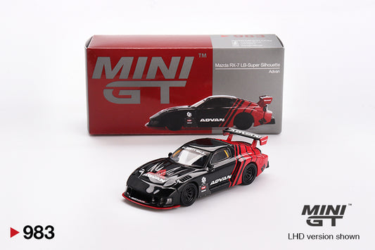 MiniGT 1:64 Mazda RX-7 LB-Super Silhouette Advan #983