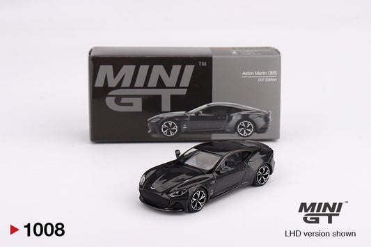 MiniGT 1:64 Aston Martin DBS 007 Edition – Black #1008