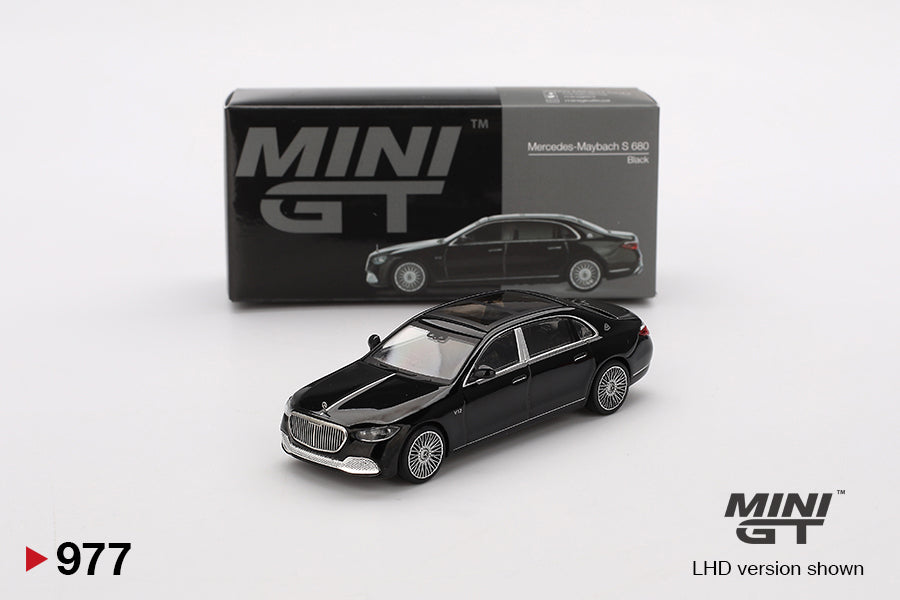 MiniGT 1:64 Mercedes-Maybach S680 – Black #977
