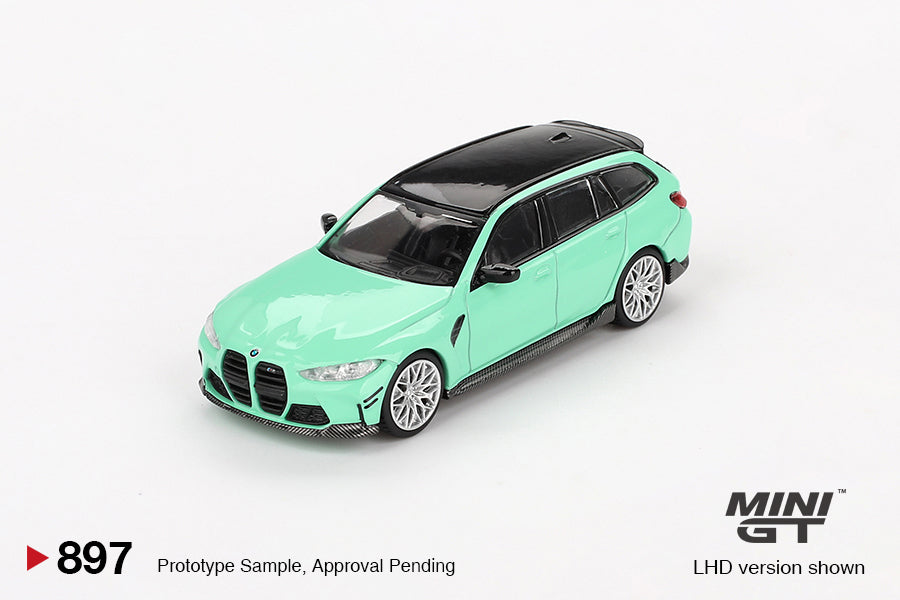 MiniGT 1:64 BMW M3 M Performance Touring – Mint Green #897