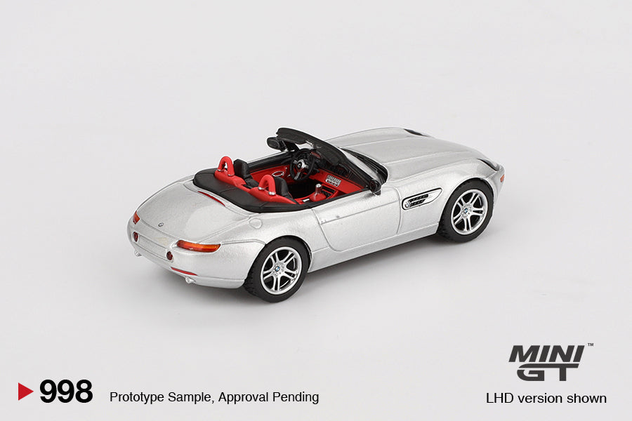 MiniGT 1:64 BMW Z8 – Silver #998