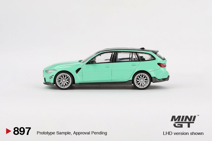 MiniGT 1:64 BMW M3 M Performance Touring – Mint Green #897