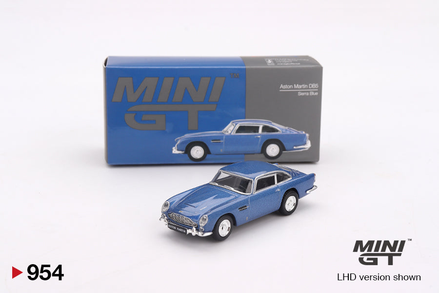 MiniGT 1:64 Aston Martin DB5 – Sierra Blue #954