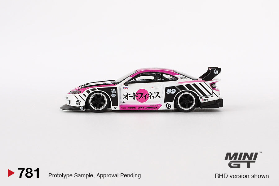 MiniGT 1:64 Nissan LB-Super Silhouette S15 SILVIA Auto Finesse SEMA 2023 #781