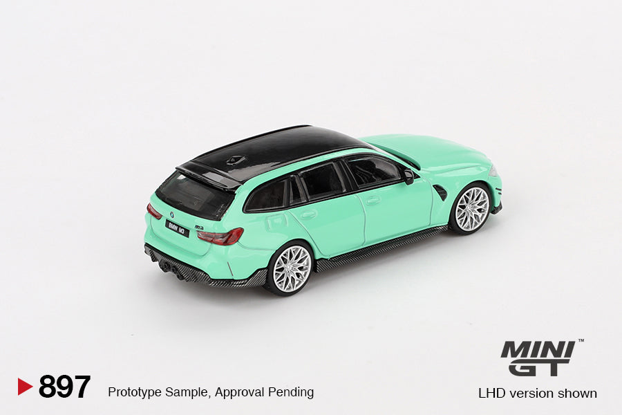 MiniGT 1:64 BMW M3 M Performance Touring – Mint Green #897