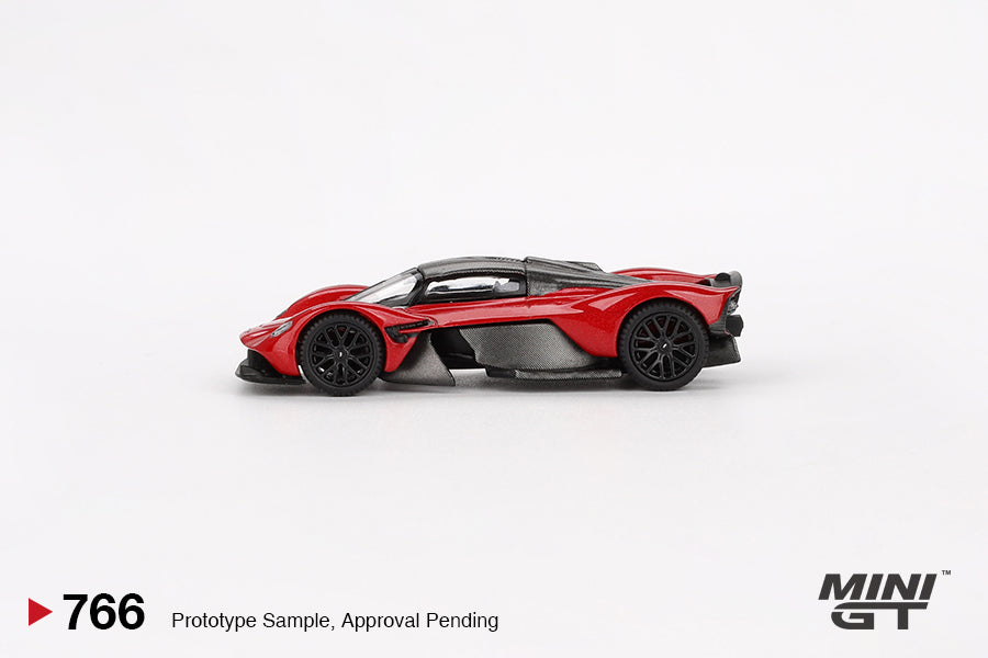 MiniGT 1:64 Aston Martin Valkyrie – Hyper Red – MiJo Exclusive #766
